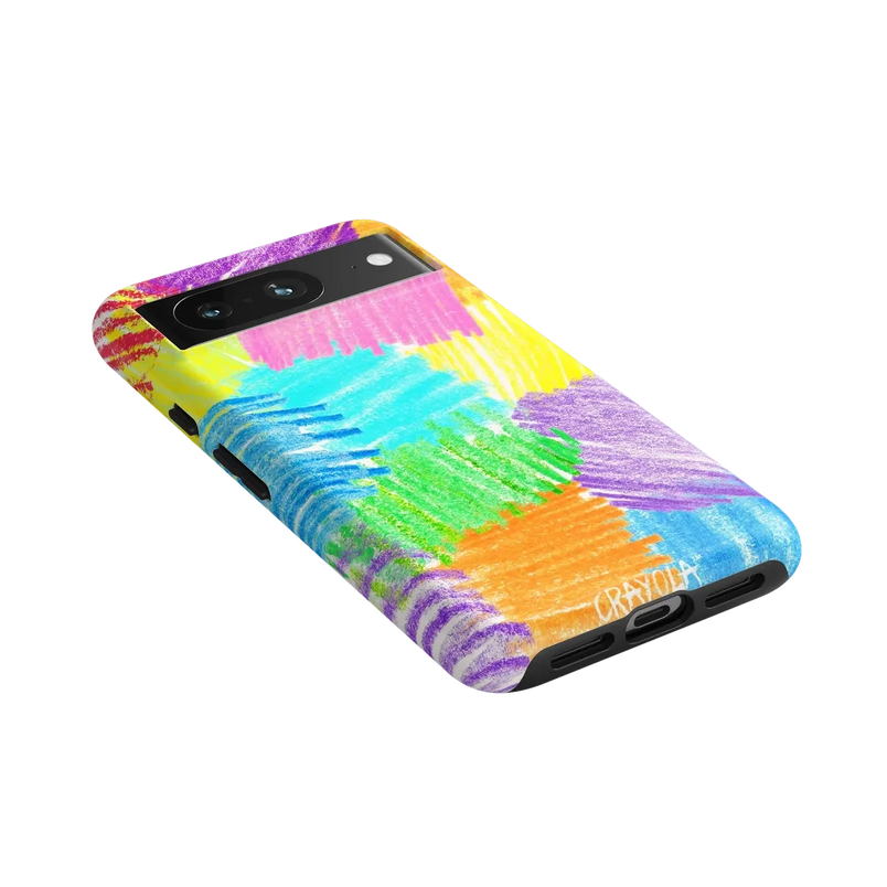 Scribble Me That | Crayola Rainbow Pencil Case iPhone Case Crayola 