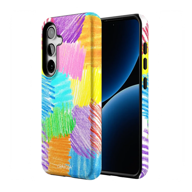 Scribble Me That | Crayola Rainbow Pencil Case iPhone Case Crayola 