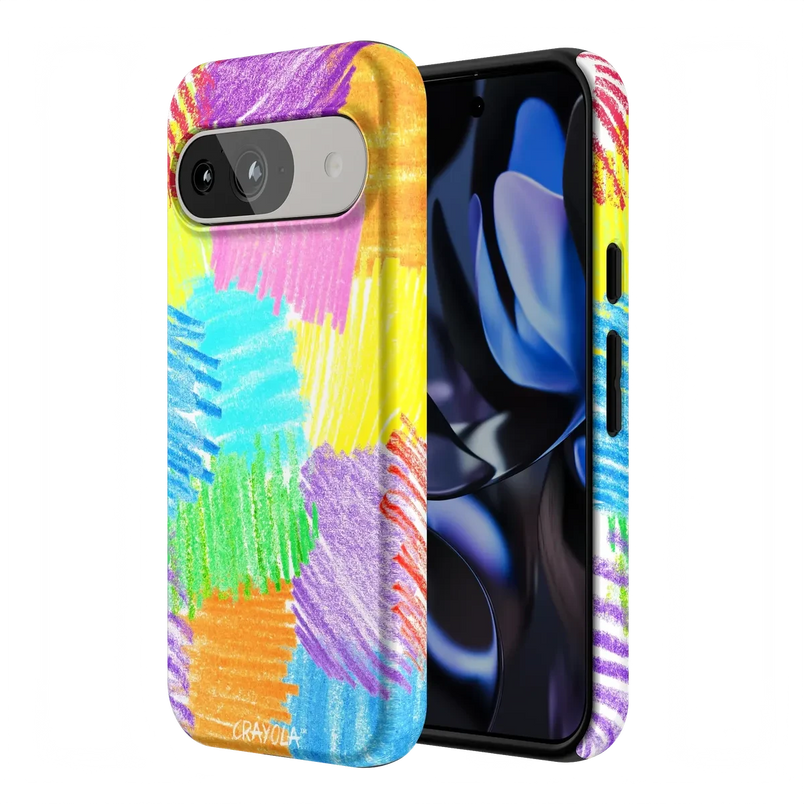 Scribble Me That | Crayola Rainbow Pencil Case iPhone Case Crayola 