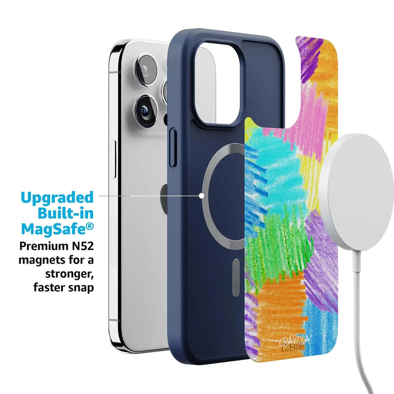 Scribble Me That | Crayola Rainbow Pencil Case iPhone Case Crayola 