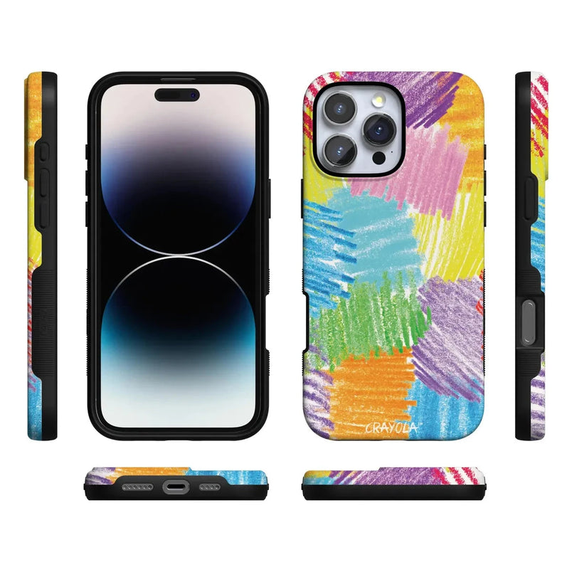 Scribble Me That | Crayola Rainbow Pencil Case iPhone Case Crayola 