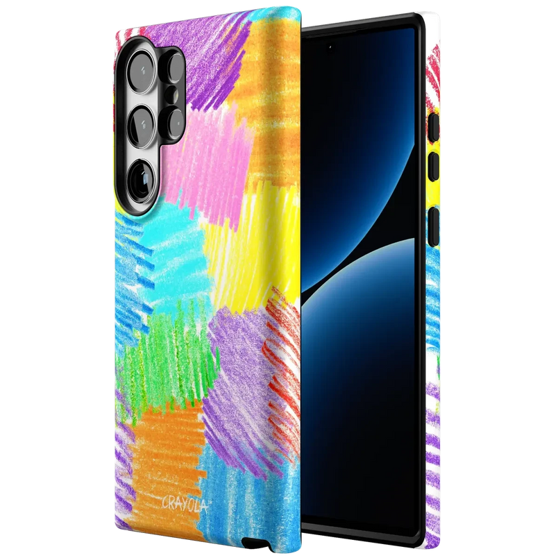 Scribble Me That | Crayola Rainbow Pencil Case iPhone Case Crayola 