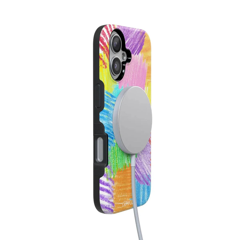 Scribble Me That | Crayola Rainbow Pencil Case iPhone Case Crayola 