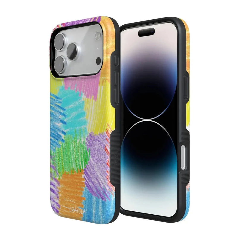 Scribble Me That | Crayola Rainbow Pencil Case iPhone Case Crayola 