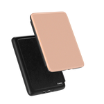 Stripes and the City | Orange & Pink Pinstripe Kindle Case