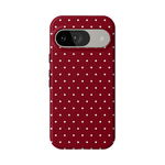 On the Dot | Maroon Polka Dot Case