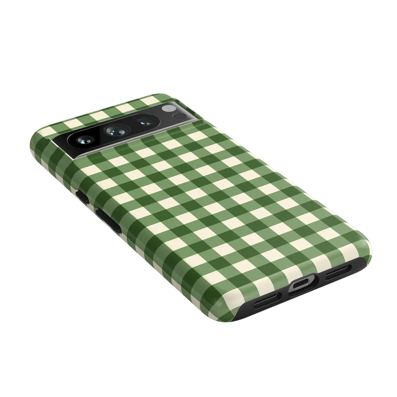 Checked Twice | Green Plaid Case