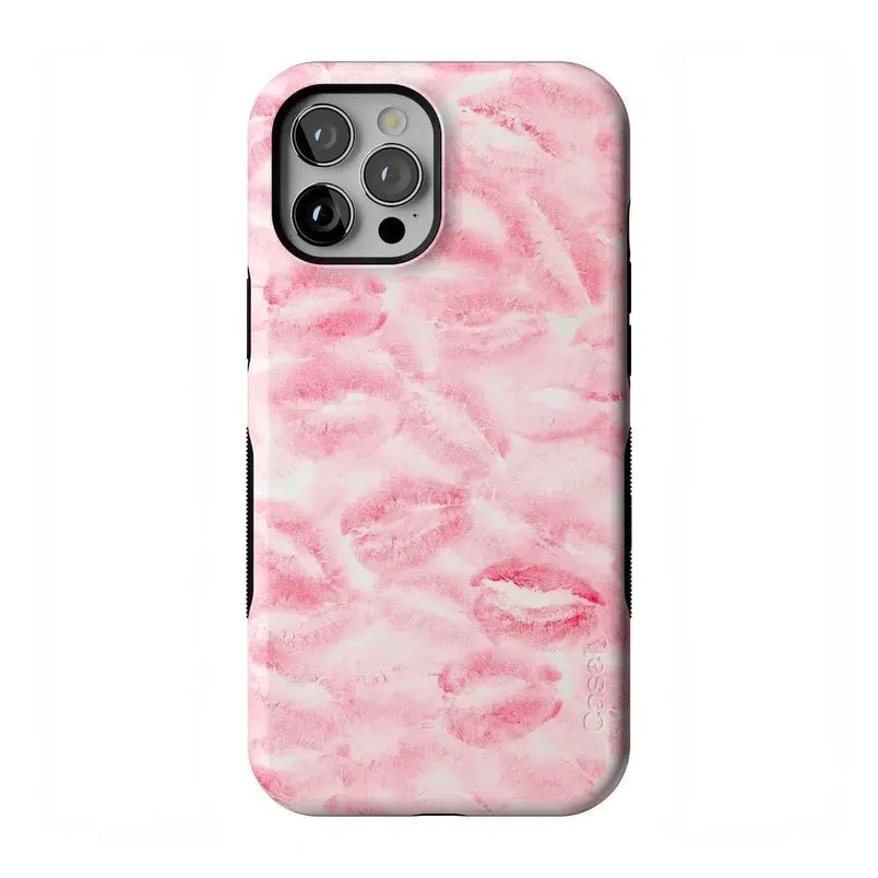 Sealed with a Kiss | Pink Lipstick Case Phone Case Casetry 
