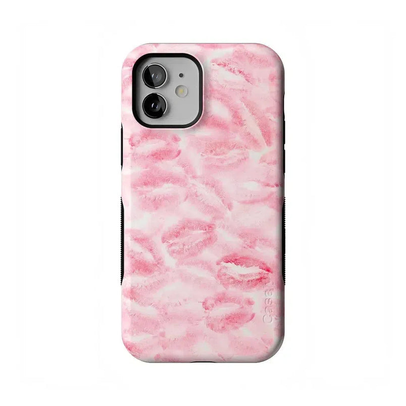 Sealed with a Kiss | Pink Lipstick Case Phone Case Casetry Essential + MagSafe® iPhone 14 Plus