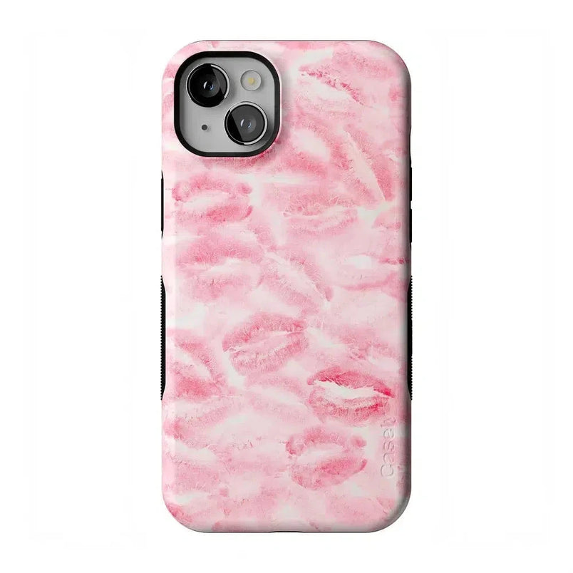 Sealed with a Kiss | Pink Lipstick Case Phone Case Casetry 