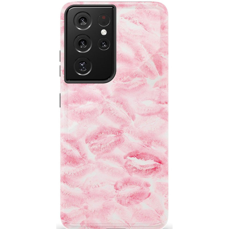 Sealed with a Kiss | Pink Lipstick Case Phone Case Casetry Essential Google Pixel 7