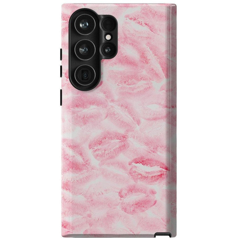 Sealed with a Kiss | Pink Lipstick Case Phone Case Casetry Essential Galaxy S20 Ultra