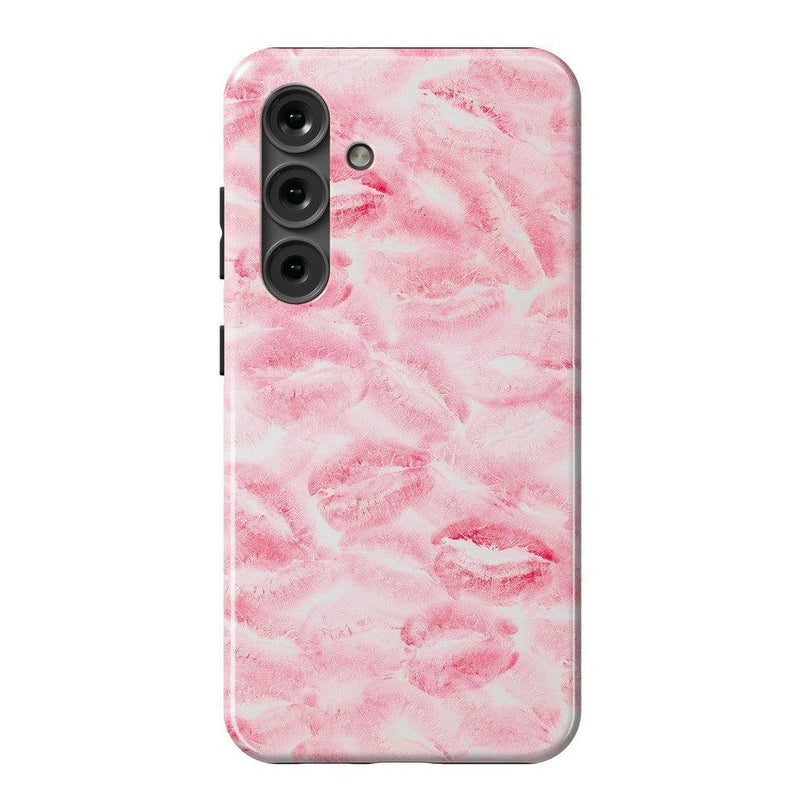 Sealed with a Kiss | Pink Lipstick Case Phone Case Casetry Essential Galaxy S21