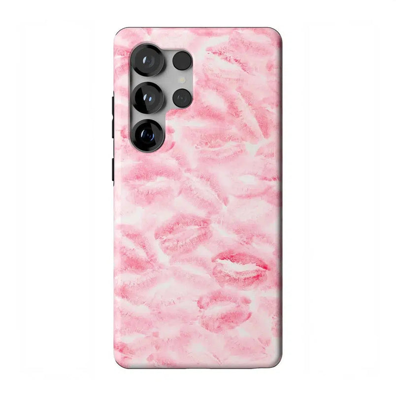 Sealed with a Kiss | Pink Lipstick Case Phone Case Casetry Essential + MagSafe® iPhone 14 Pro