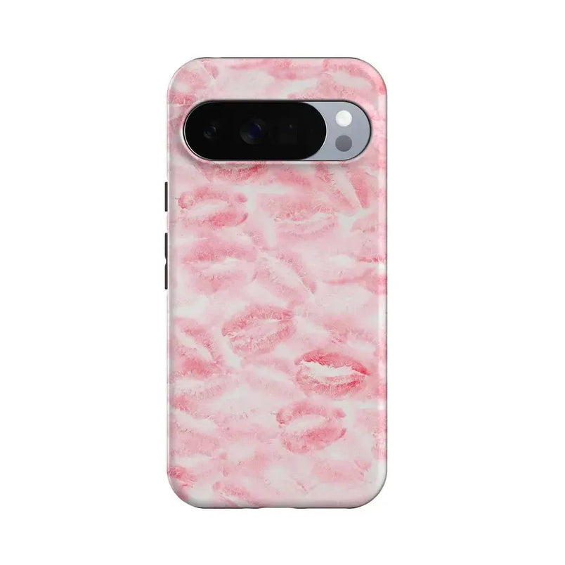 Sealed with a Kiss | Pink Lipstick Case Phone Case Casetry Essential + MagSafe® Google Pixel 10 Pro XL 