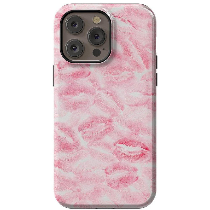 Sealed with a Kiss | Pink Lipstick Case Phone Case Casetry Essential + MagSafe® iPhone 12 Pro Max