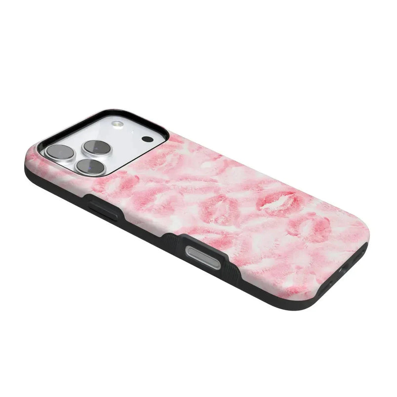 Sealed with a Kiss | Pink Lipstick Case Phone Case Casetry 