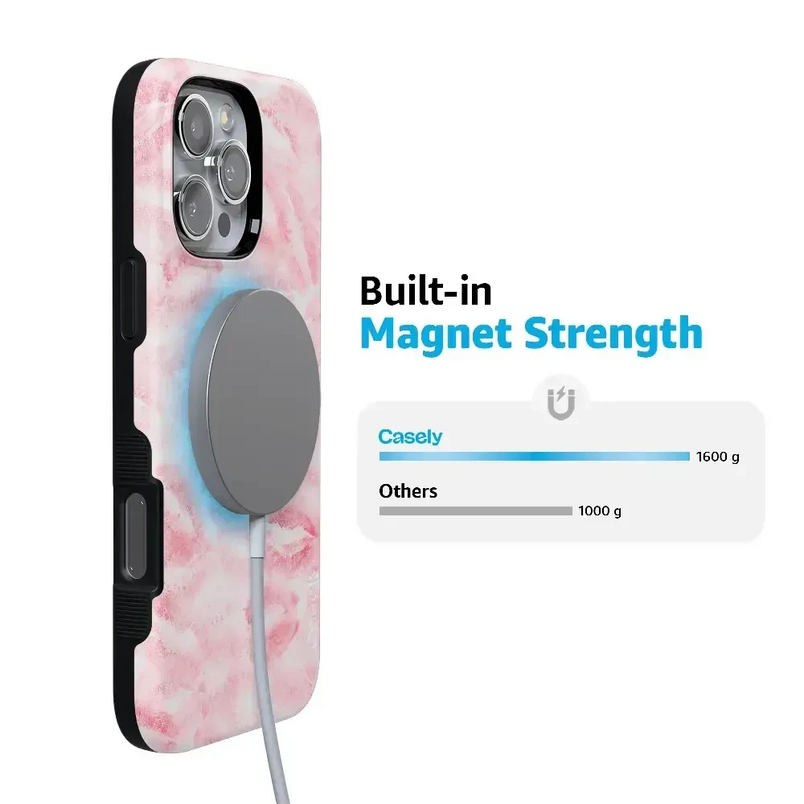 Sealed with a Kiss | Pink Lipstick Case Phone Case Casetry 