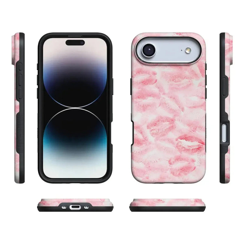 Sealed with a Kiss | Pink Lipstick Case Phone Case Casetry 