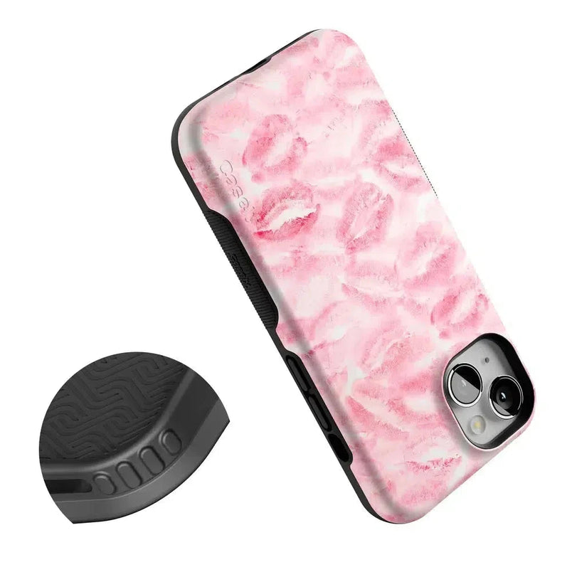 Sealed with a Kiss | Pink Lipstick Case Phone Case Casetry 
