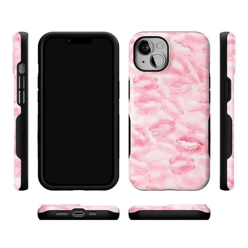Sealed with a Kiss | Pink Lipstick Case Phone Case Casetry 