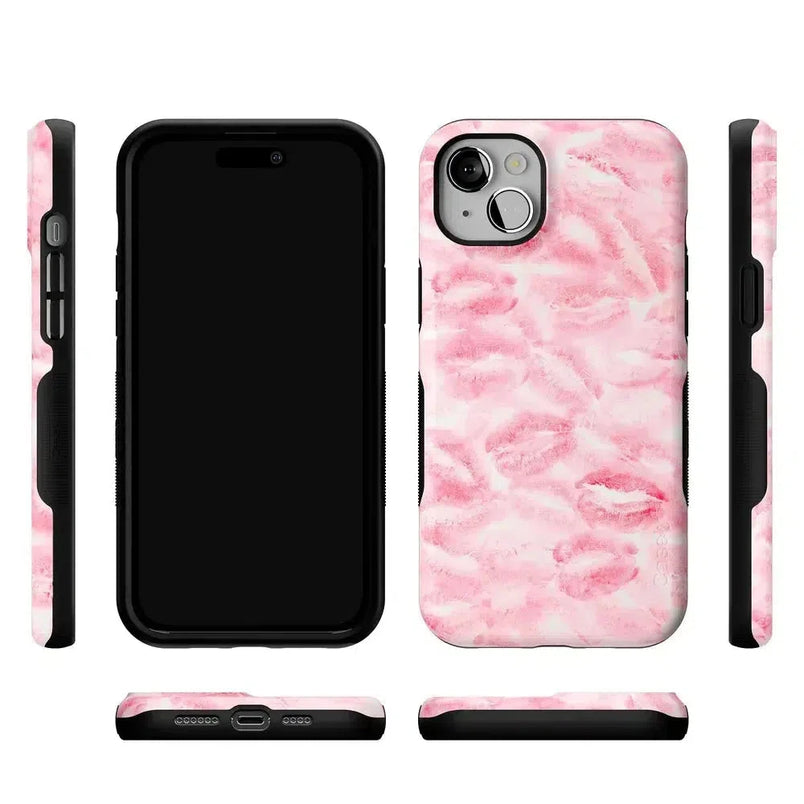 Sealed with a Kiss | Pink Lipstick Case Phone Case Casetry 