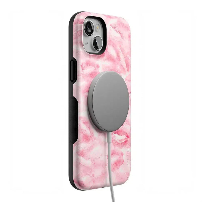 Sealed with a Kiss | Pink Lipstick Case Phone Case Casetry 