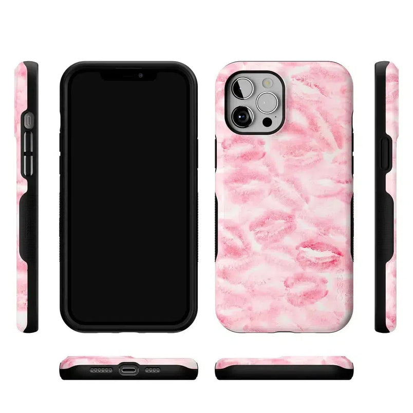 Sealed with a Kiss | Pink Lipstick Case Phone Case Casetry 