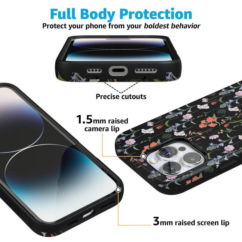 Secret Garden | Mixed Floral Case iPhone Case get.casely 