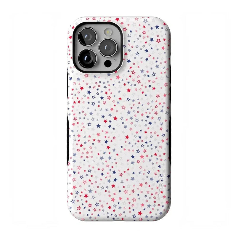 Seeing Stars | Red, White & Blue Case Phone Case Casetry Bold Flex + MagSafe® iPhone 13 Pro Max