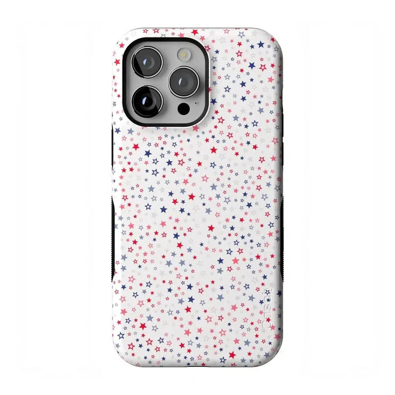 Seeing Stars | Red, White & Blue Case Phone Case Casetry Bold Flex + MagSafe® iPhone 14 Pro Max