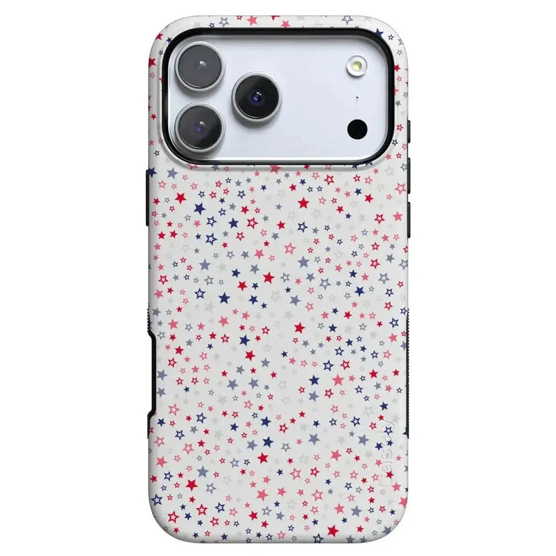 Seeing Stars | Red, White & Blue Case Phone Case Casetry Bold Flex + MagSafe® iPhone 17 Pro Max 