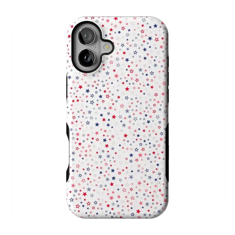 Seeing Stars | Red, White & Blue Case Phone Case Casetry Bold Flex + MagSafe® iPhone 17 