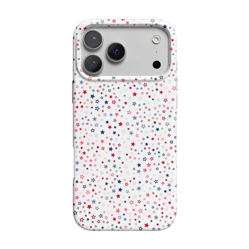 Seeing Stars | Red, White & Blue Case Phone Case Casetry Classic + MagSafe® iPhone 17 Pro Max 