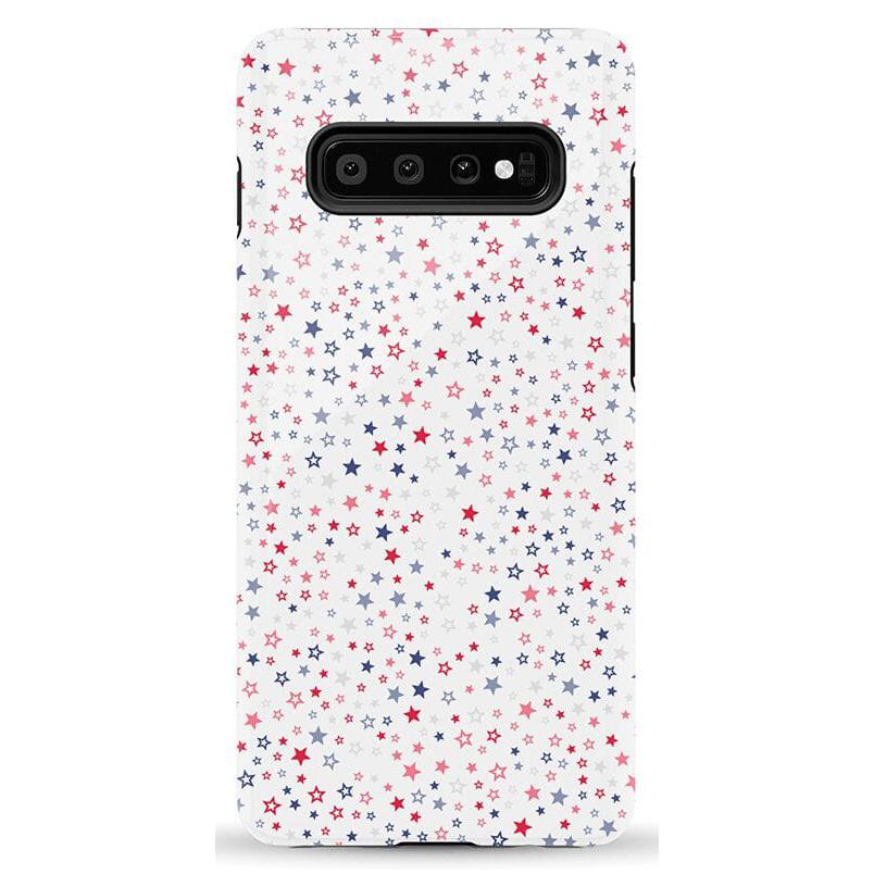 Seeing Stars | Red, White & Blue Case Phone Case Casetry Essential Galaxy S10 Plus
