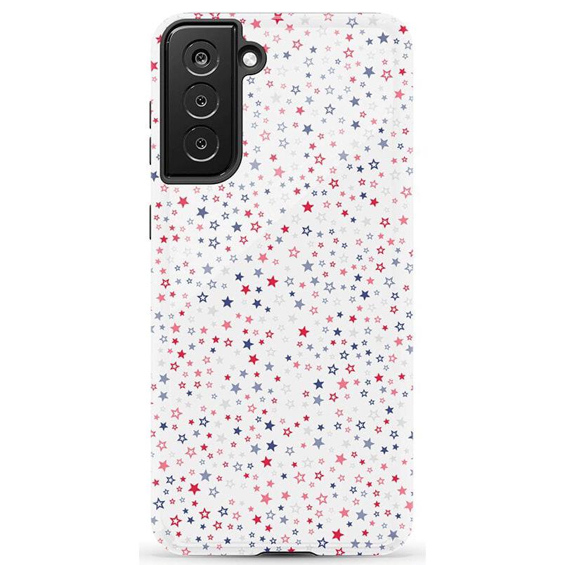 Seeing Stars | Red, White & Blue Case Phone Case Casetry Essential Galaxy S21 Plus