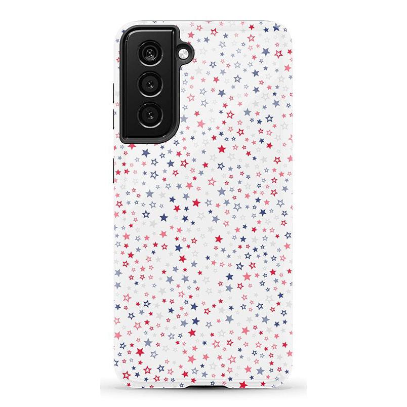 Seeing Stars | Red, White & Blue Case Phone Case Casetry Essential Galaxy S21