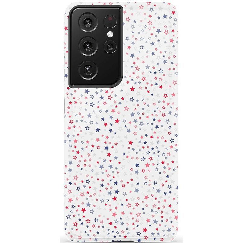 Seeing Stars | Red, White & Blue Case Phone Case Casetry Essential Galaxy S21 Ultra