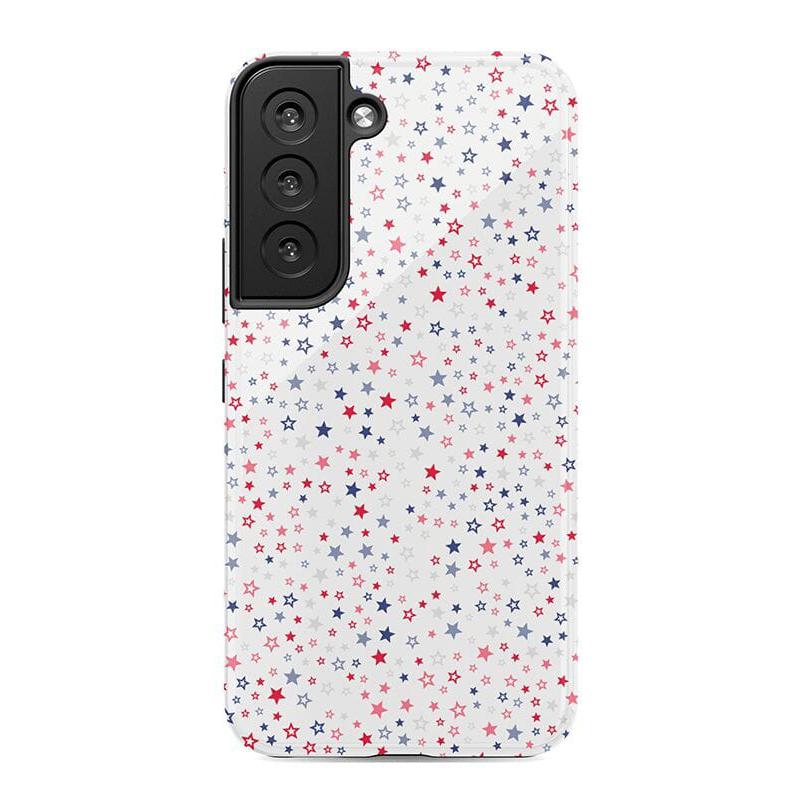 Seeing Stars | Red, White & Blue Case Phone Case Casetry Essential Galaxy S22