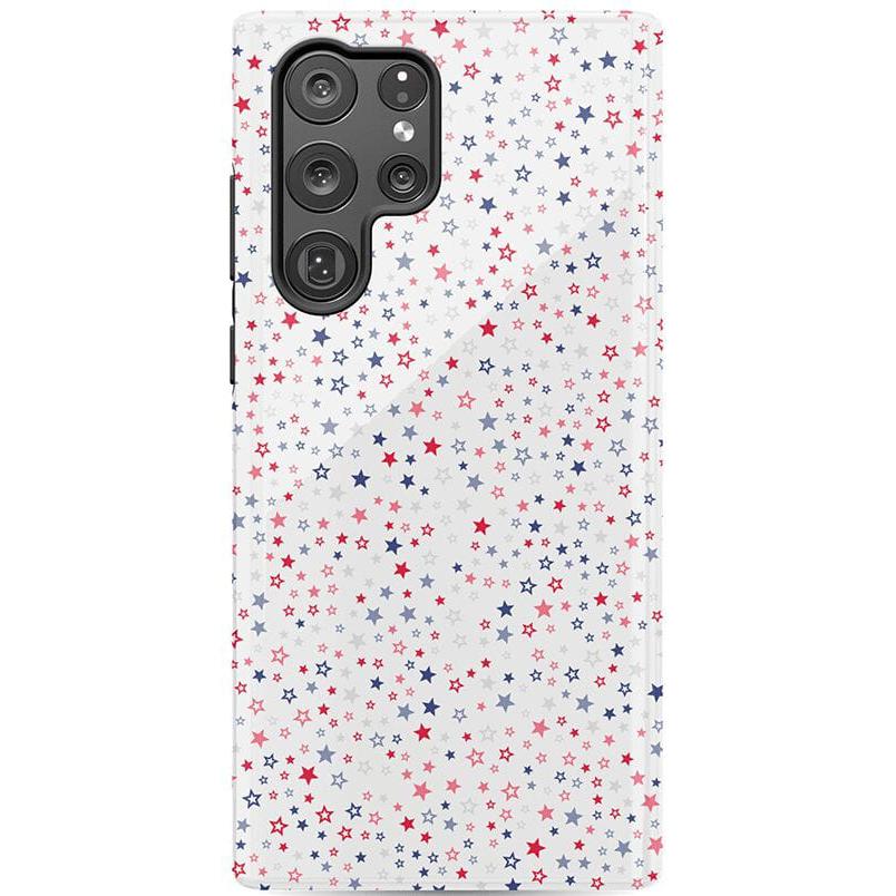 Seeing Stars | Red, White & Blue Case Phone Case Casetry Essential Galaxy S22 Ultra