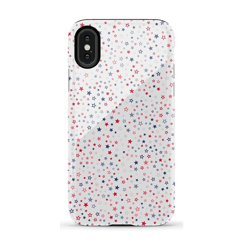 Seeing Stars | Red, White & Blue Case Phone Case Casetry Essential iPhone X / XS 