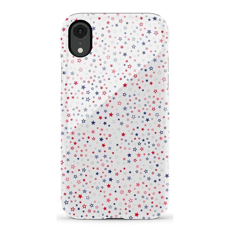 Seeing Stars | Red, White & Blue Case Phone Case Casetry Essential iPhone XR 