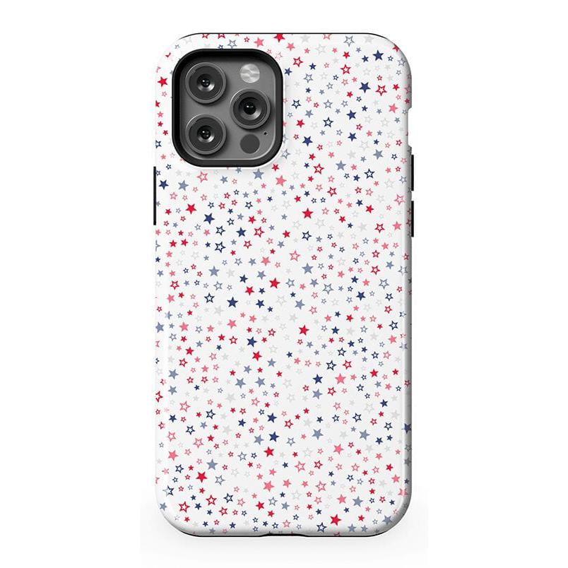 Seeing Stars | Red, White & Blue Case Phone Case Casetry Essential + MagSafe® iPhone 12 Pro