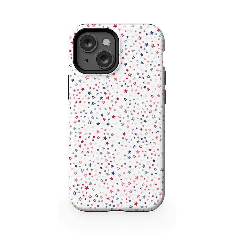 Seeing Stars | Red, White & Blue Case Phone Case Casetry Essential + MagSafe® iPhone 13 Mini