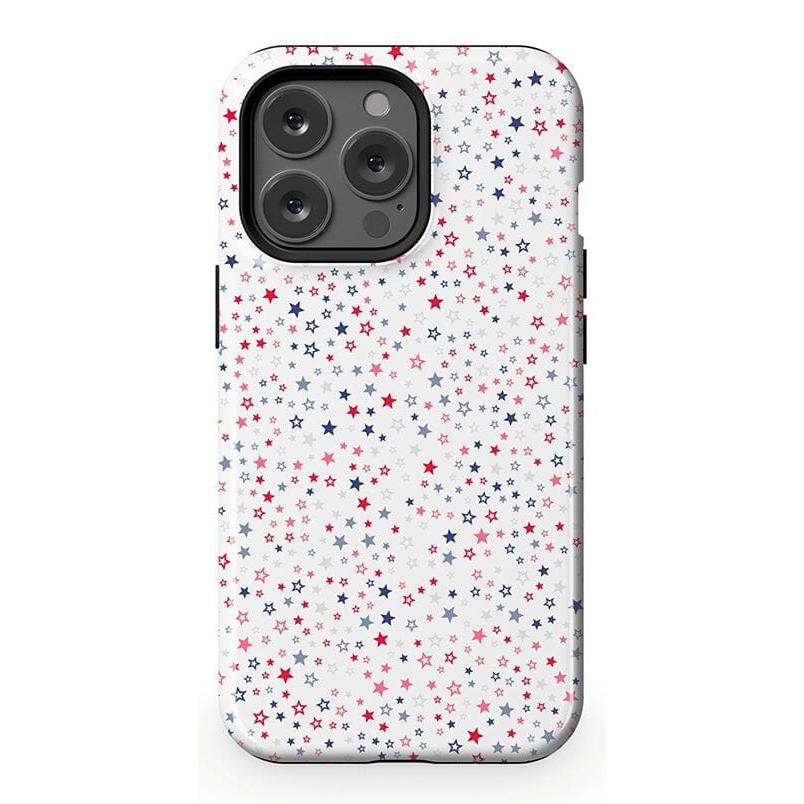 Seeing Stars | Red, White & Blue Case Phone Case Casetry Essential + MagSafe® iPhone 13 Pro