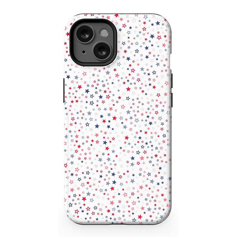Seeing Stars | Red, White & Blue Case Phone Case Casetry Essential + MagSafe® iPhone 13