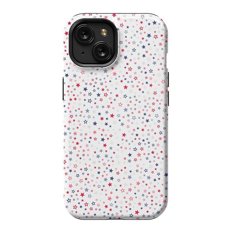 Seeing Stars | Red, White & Blue Case Phone Case Casetry Essential + MagSafe® iPhone 15