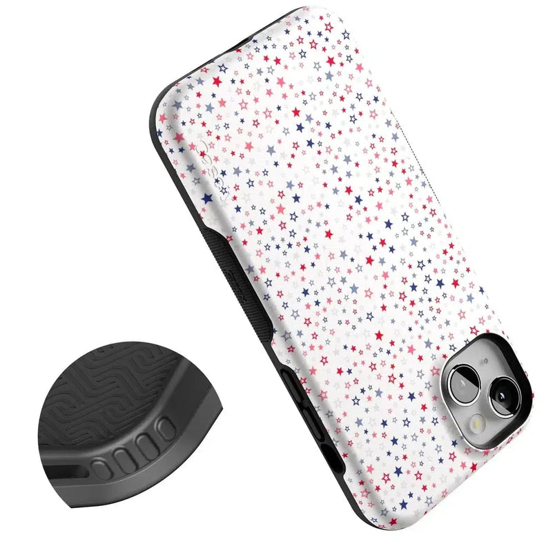 Seeing Stars | Red, White & Blue Case Phone Case Casetry 