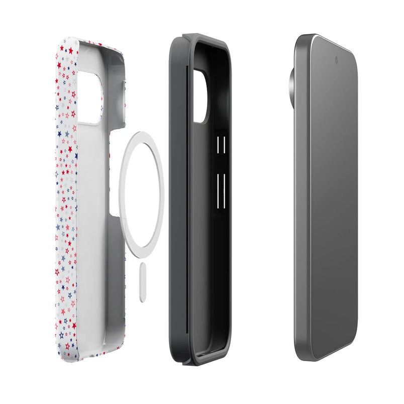 Seeing Stars | Red, White & Blue Case Phone Case get.casely 