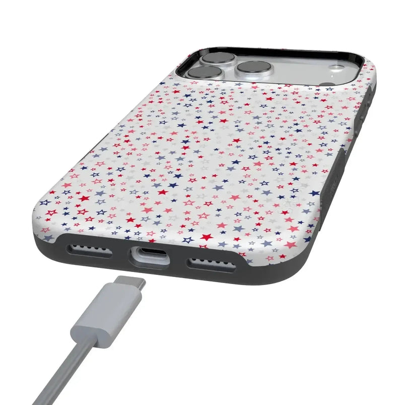 Seeing Stars | Red, White & Blue Case Phone Case Casetry 